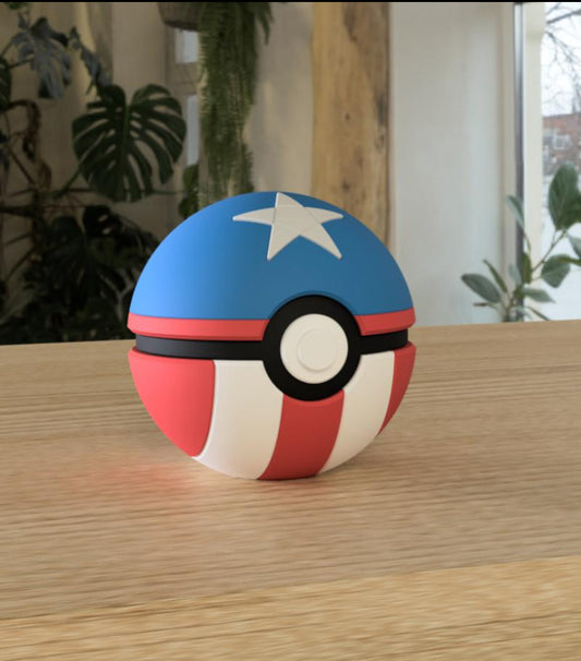 Captain America inspired Pokemon